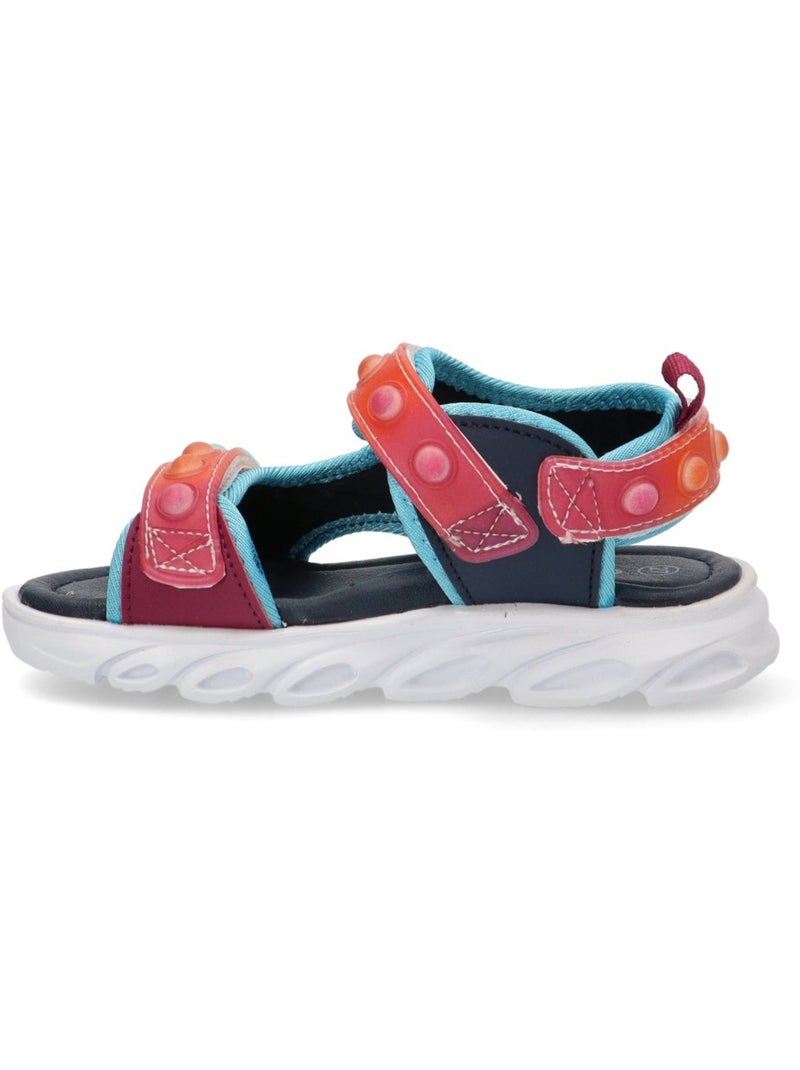 Sandalia Diario Niño Suela Plana - Conguitos Azul marino - Kiabi