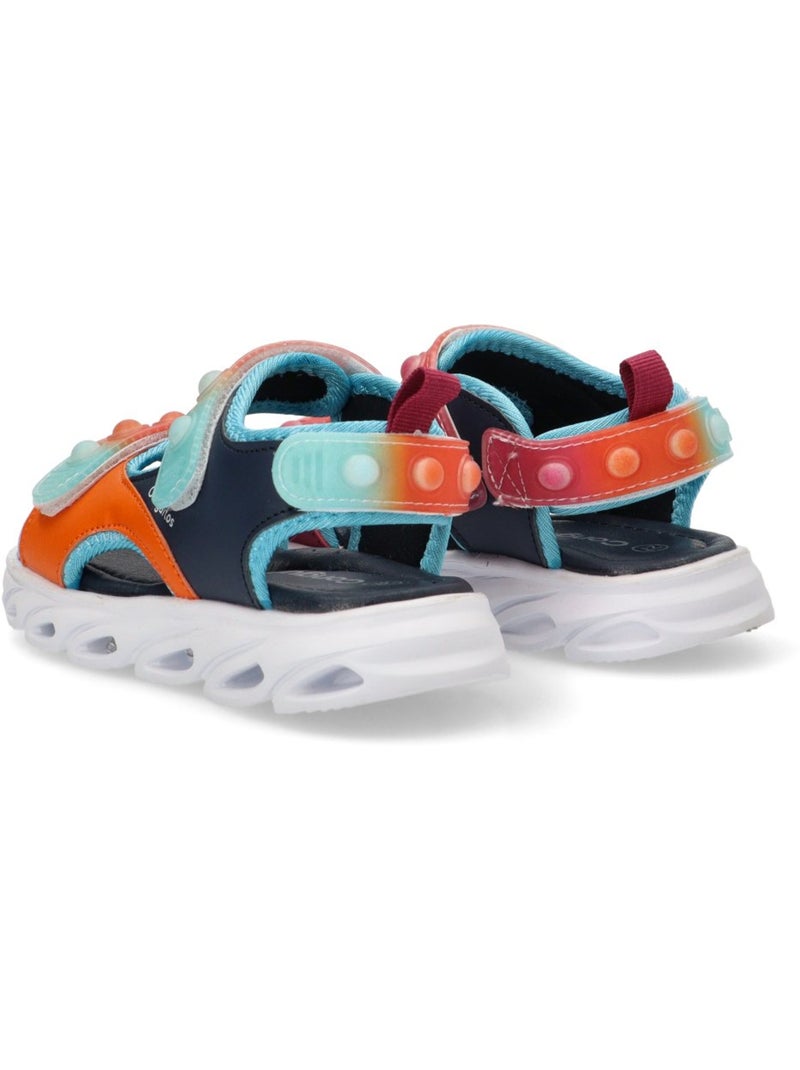 Sandalia Diario Niño Suela Plana - Conguitos Azul marino - Kiabi