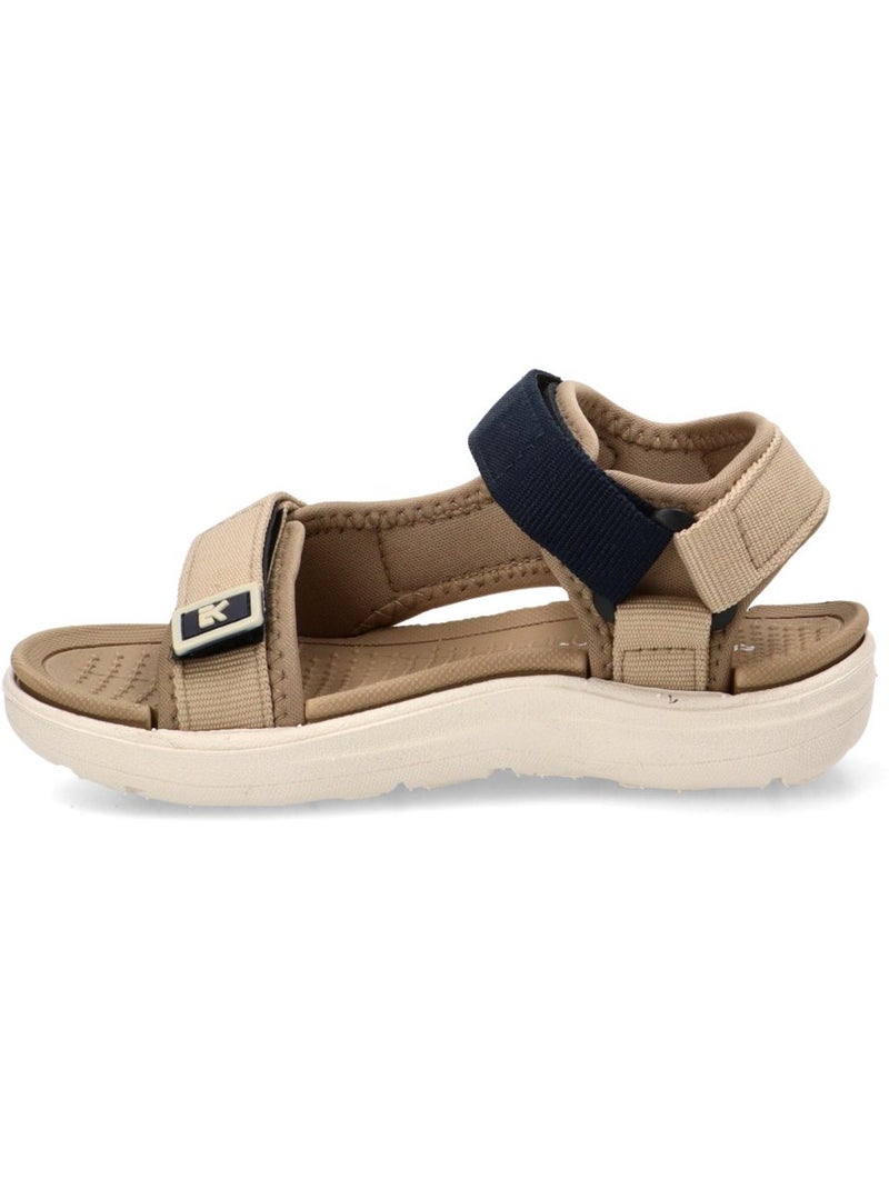 Sandalia Diario Niño Suela Plana - Etika Camel - Kiabi