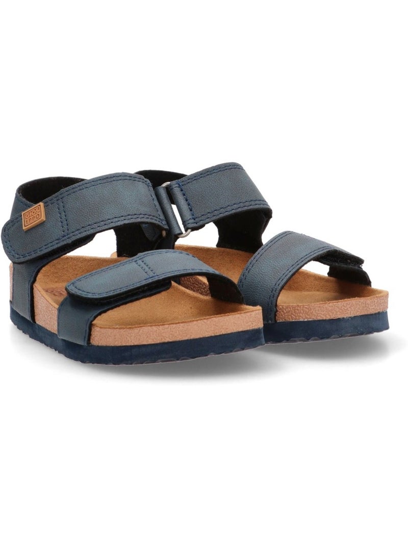Sandalia Diario Niño Suela Plana - Gioseppo Azul marino - Kiabi