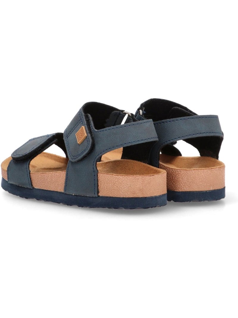 Sandalia Diario Niño Suela Plana - Gioseppo Azul marino - Kiabi