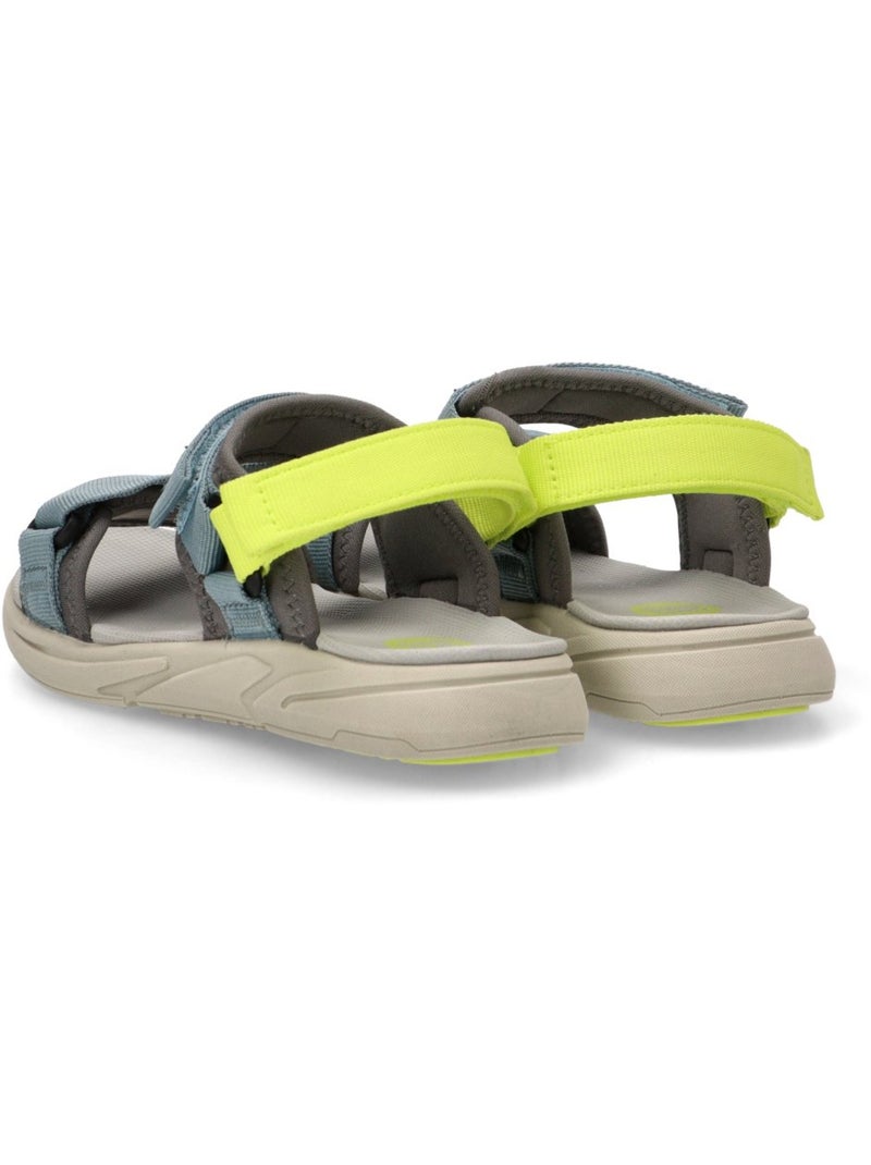 Sandalia Diario Niño Suela Plana - Gioseppo Azul vaquero - Kiabi