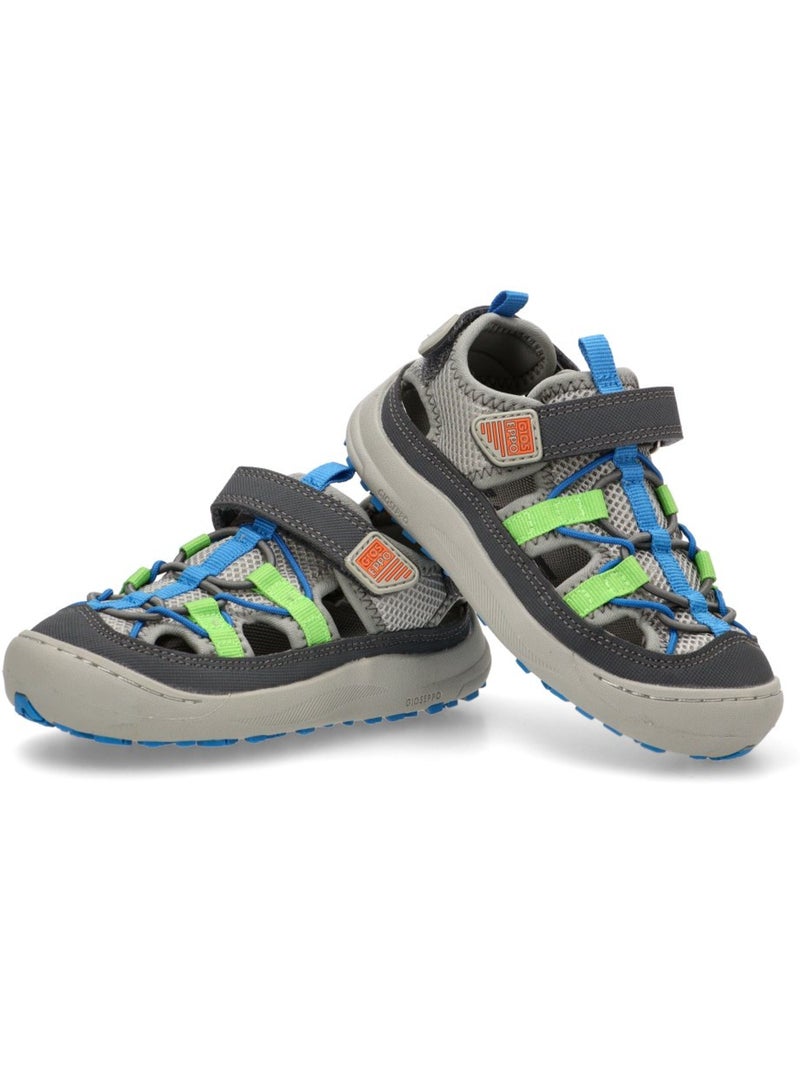 Sandalia Diario Niño Suela Plana - Gioseppo Gris - Kiabi
