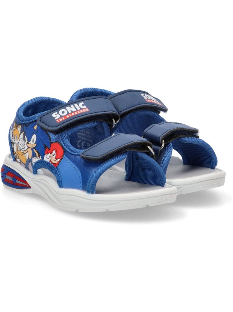 Sandalia Diario Niño Suela Plana - Leomil Azul - Kiabi