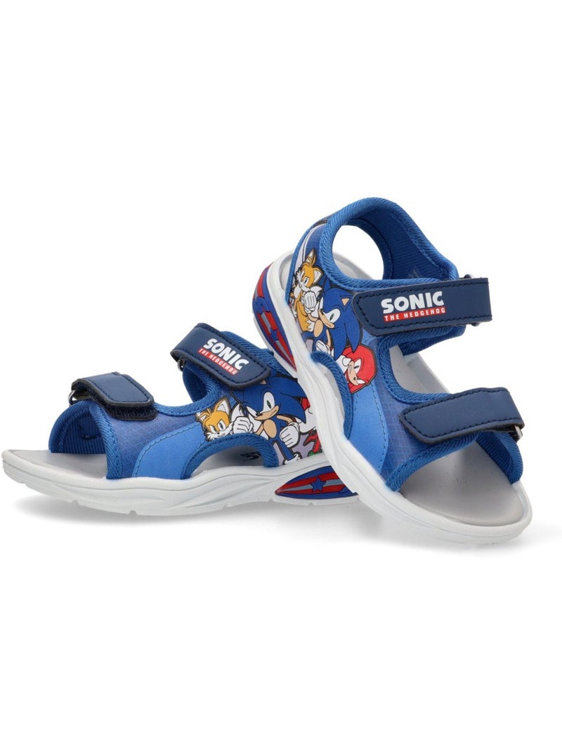 Sandalia Diario Niño Suela Plana - Leomil Azul - Kiabi