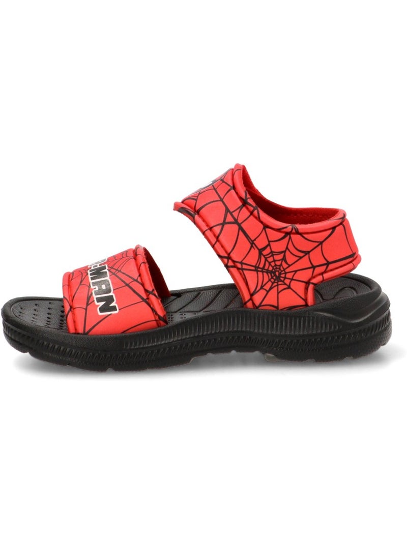 Sandalia Diario Niño Suela Plana - Leomil Rojo - Kiabi