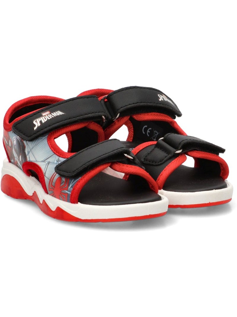 Sandalia Diario Niño Suela Plana - Leomil Rojo - Kiabi