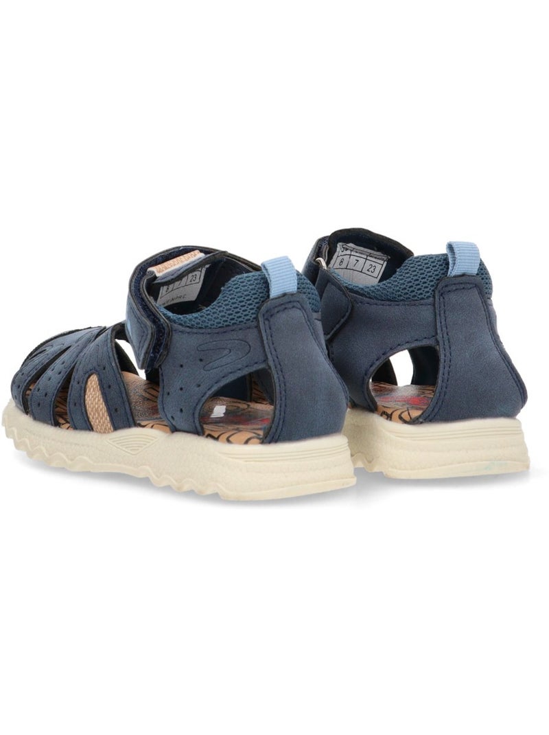 Sandalia Diario Niño Suela Plana - Lois Azul marino - Kiabi