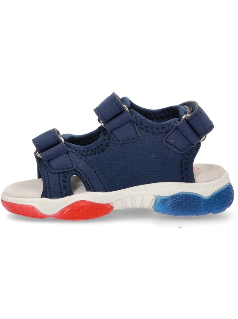 Sandalia Diario Niño Suela Plana - Luna Kids Azul marino - Kiabi