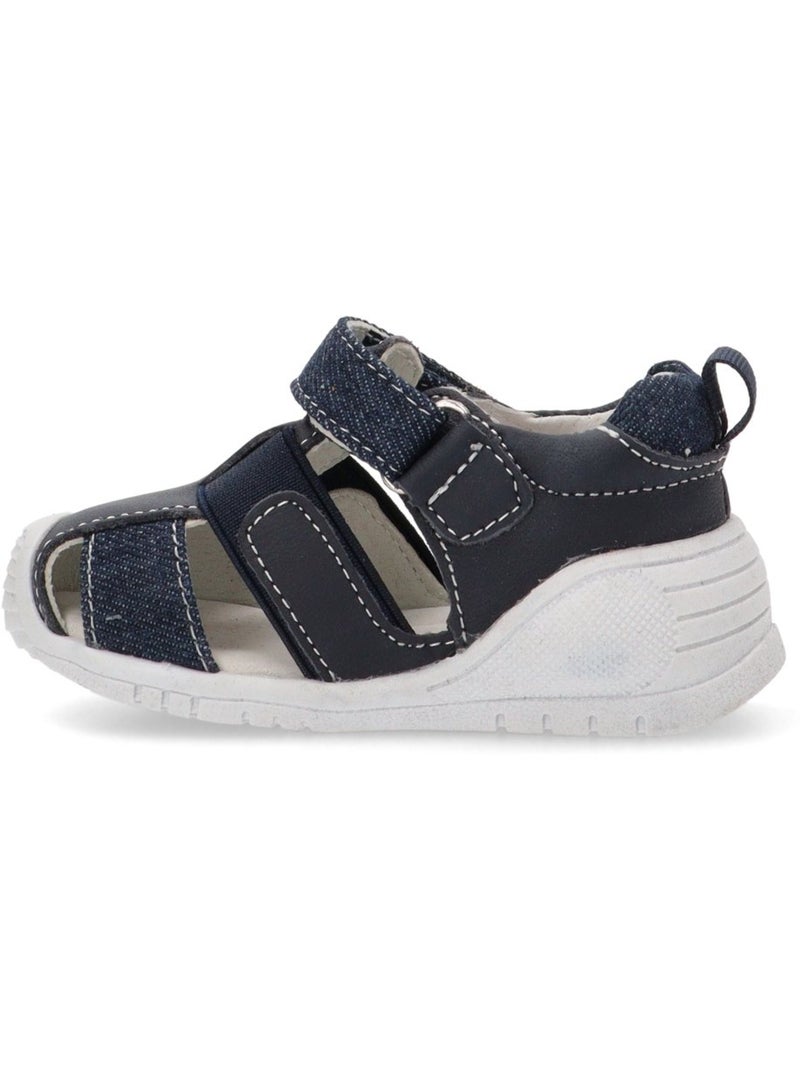 Sandalia Diario Niño Suela Plana - Luna Kids Azul marino - Kiabi