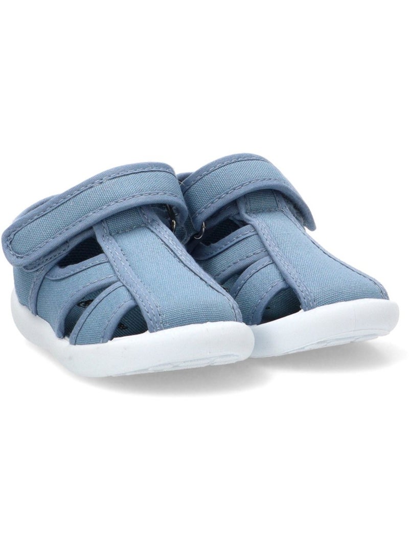 Sandalia Diario Niño Suela Plana - Luna Kids Azul vaquero - Kiabi