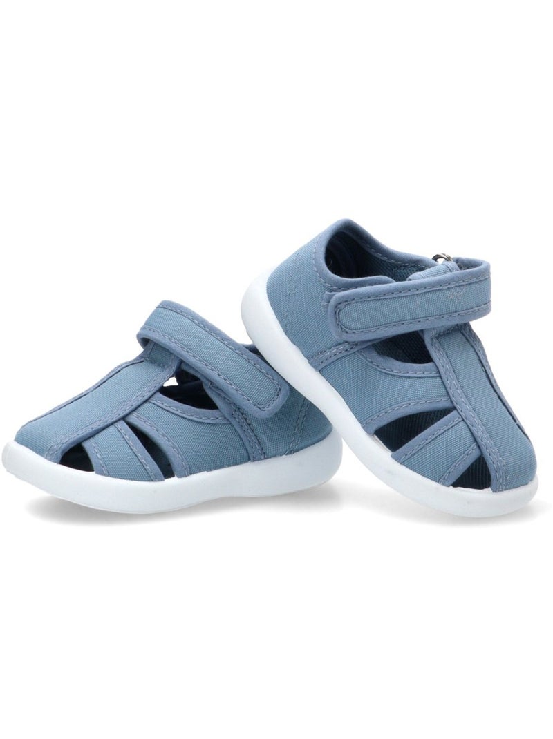Sandalia Diario Niño Suela Plana - Luna Kids Azul vaquero - Kiabi