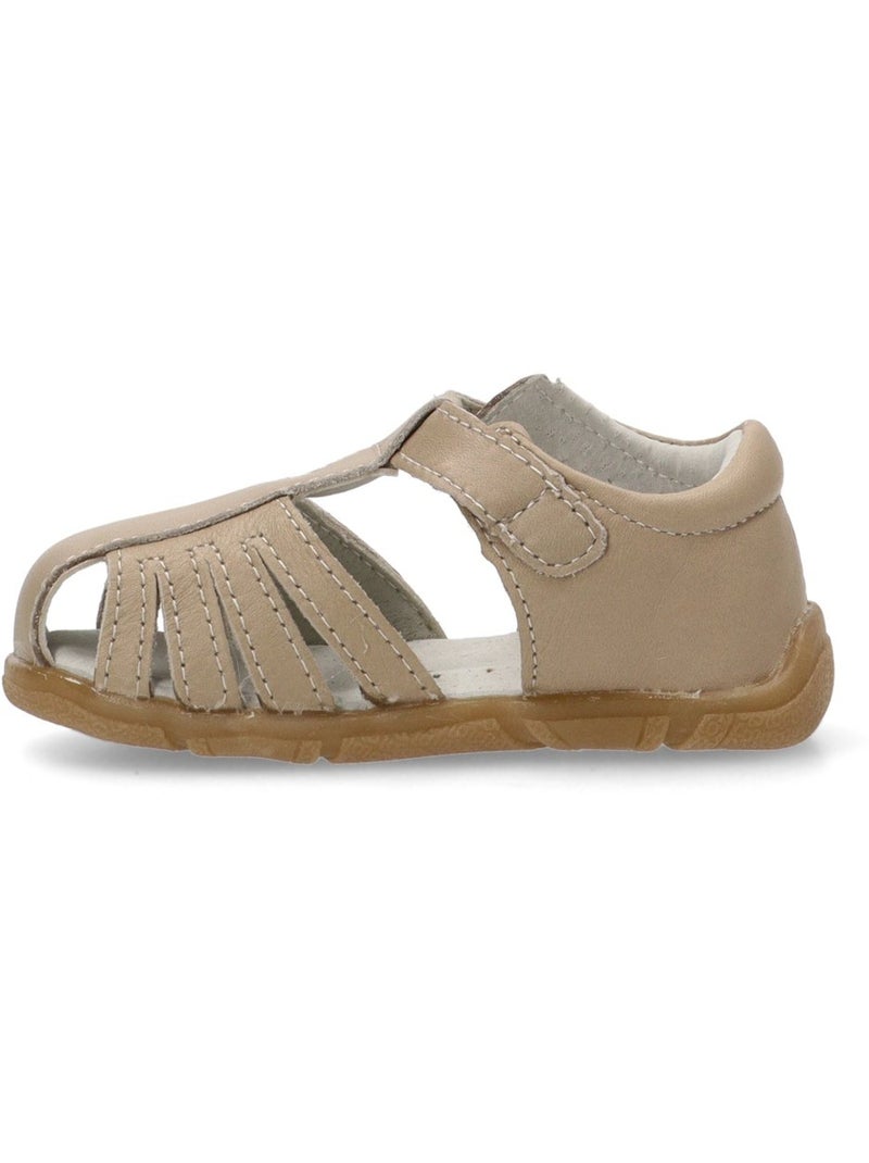 Sandalia Diario Niño Suela Plana - Luna Kids Beige - Kiabi