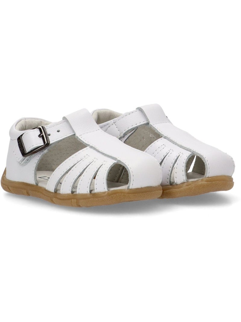 Sandalia Diario Niño Suela Plana - Luna Kids Blanco - Kiabi
