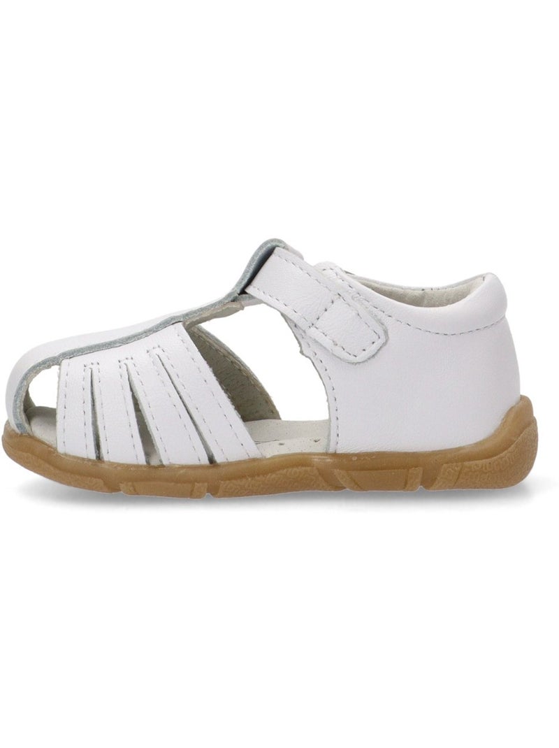 Sandalia Diario Niño Suela Plana - Luna Kids Blanco - Kiabi