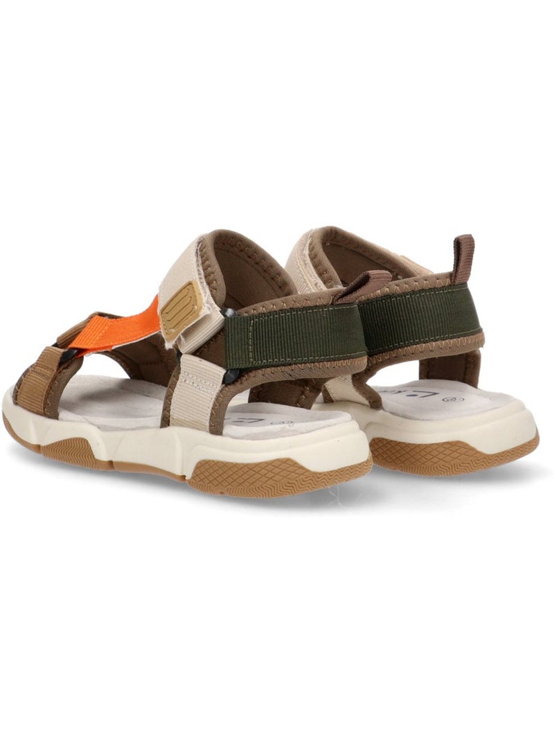 Sandalia Diario Niño Suela Plana - Luna Kids Caqui - Kiabi