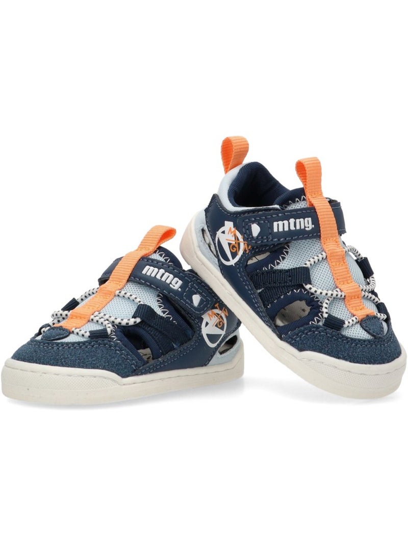 Sandalia Diario Niño Suela Plana - Mustang Kids Azul - Kiabi