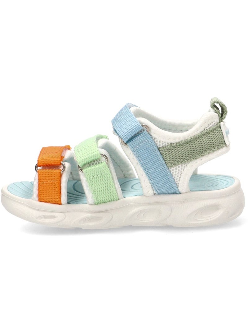 Sandalia Diario Niño Suela Plana - Pistacho Azul - Kiabi