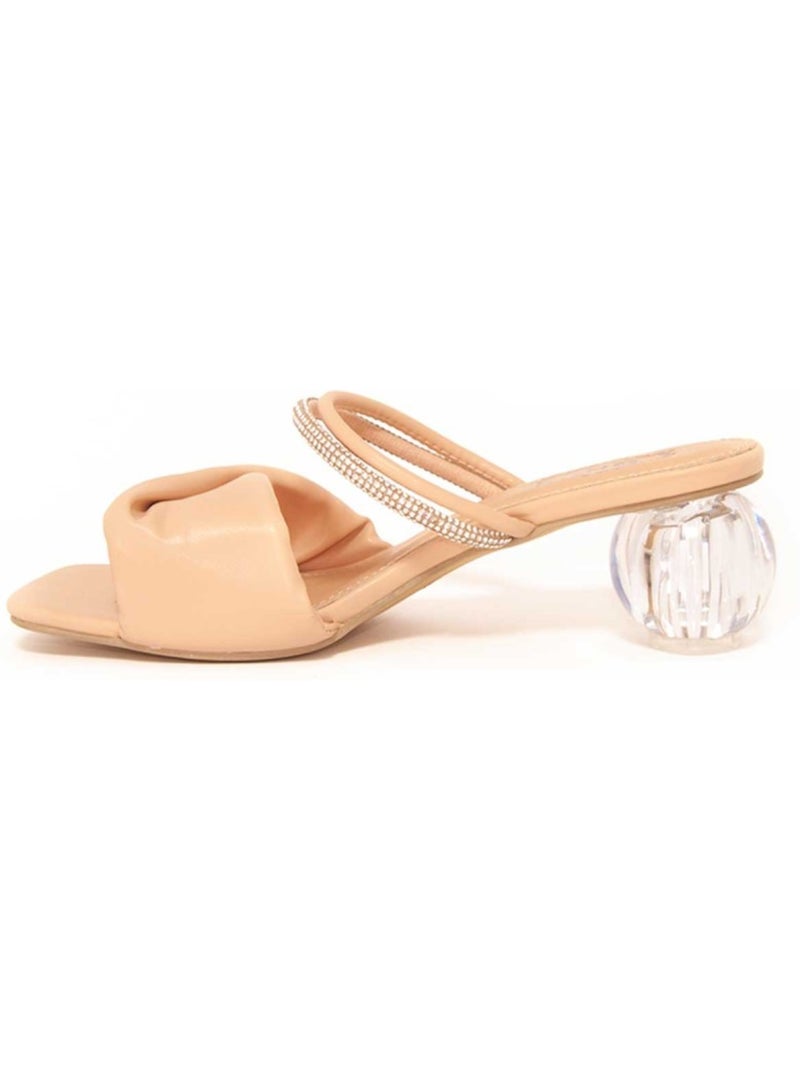 Sandalia Fiesta Sintetico Montevita Beige - Kiabi