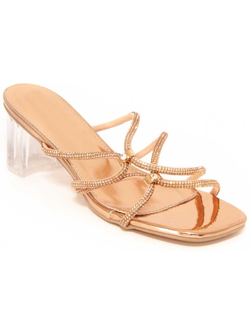 Sandalia Fiesta Sintetico Montevita Bronce - Kiabi