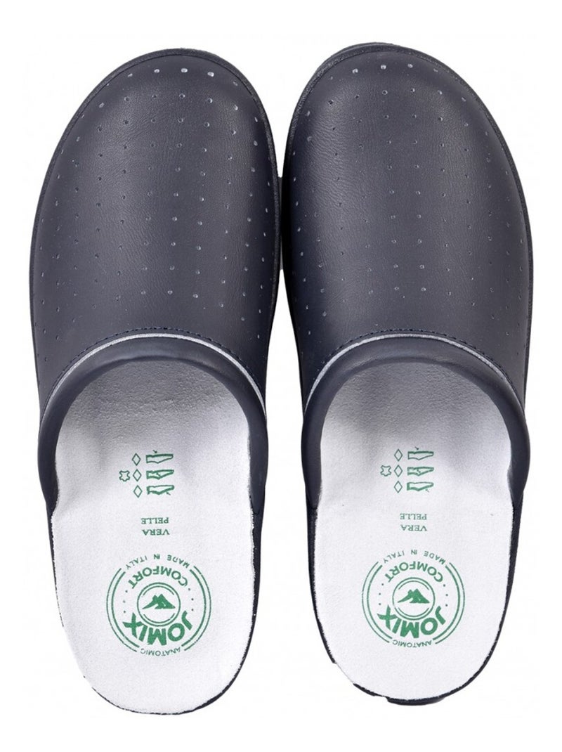 Sandalia Mule Mujer PREMIUM Azul marino - Kiabi