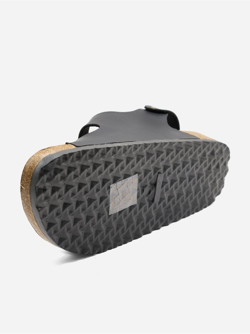 Sandalia para ponerse - C M Negro - Kiabi