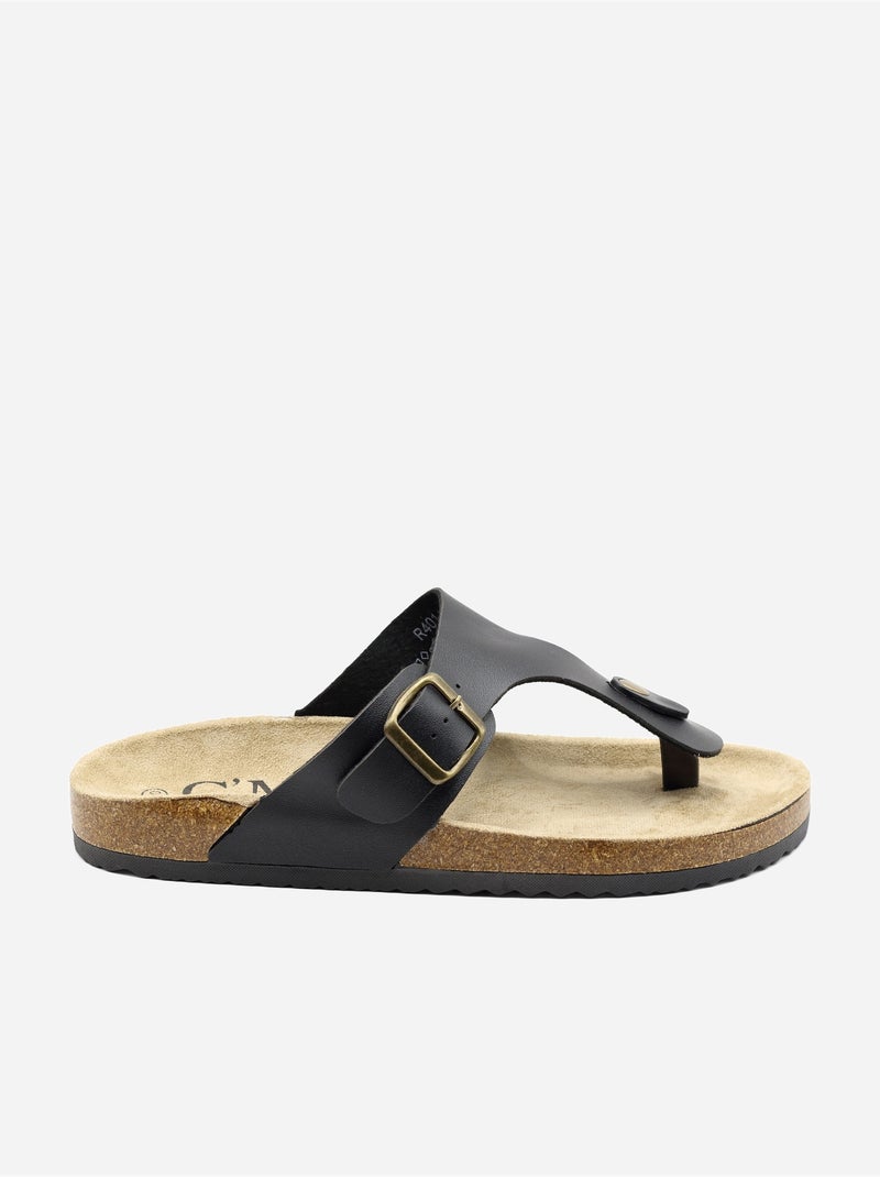 Sandalia para ponerse - C M Negro - Kiabi