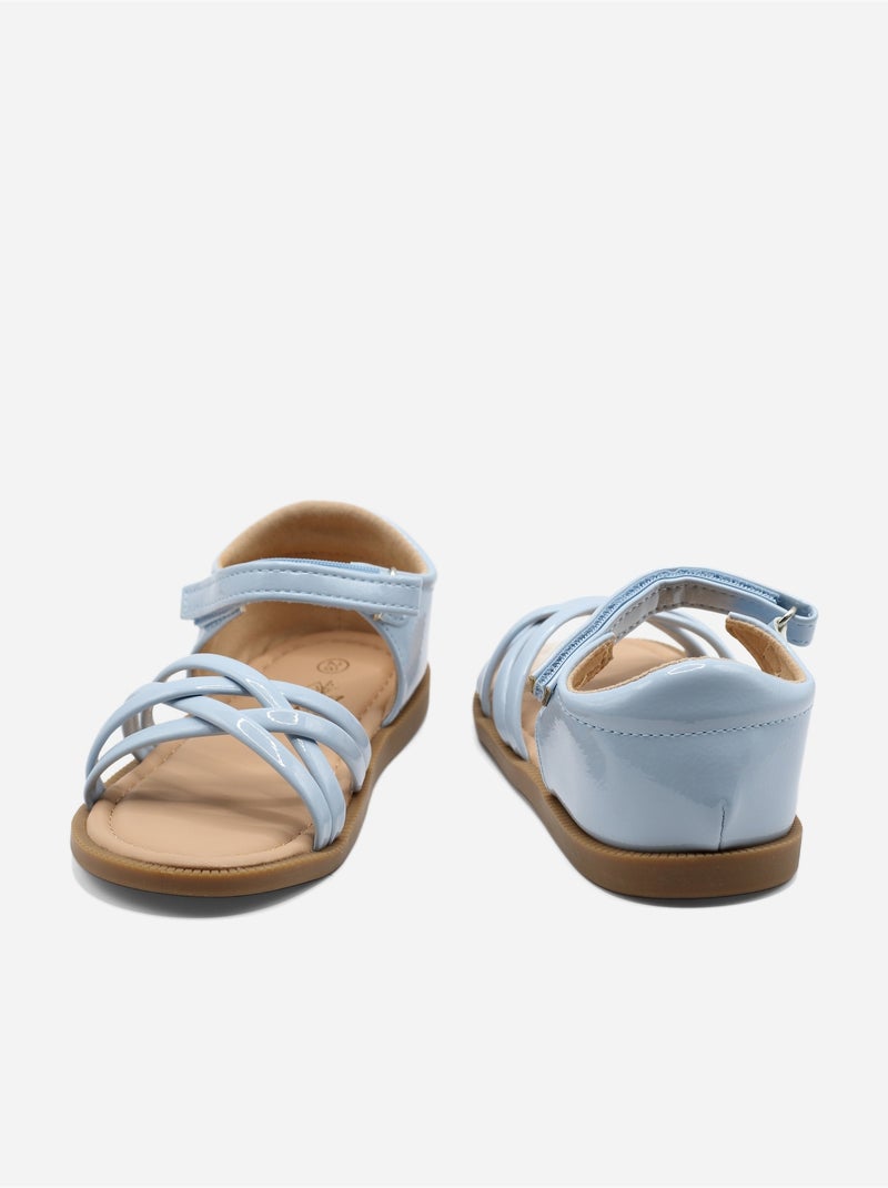 Sandalia para ponerse - Doremi Azul claro - Kiabi