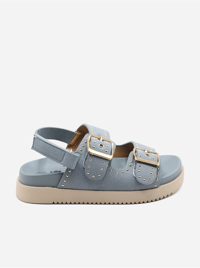 Sandalia para ponerse - Doremi Azul claro - Kiabi