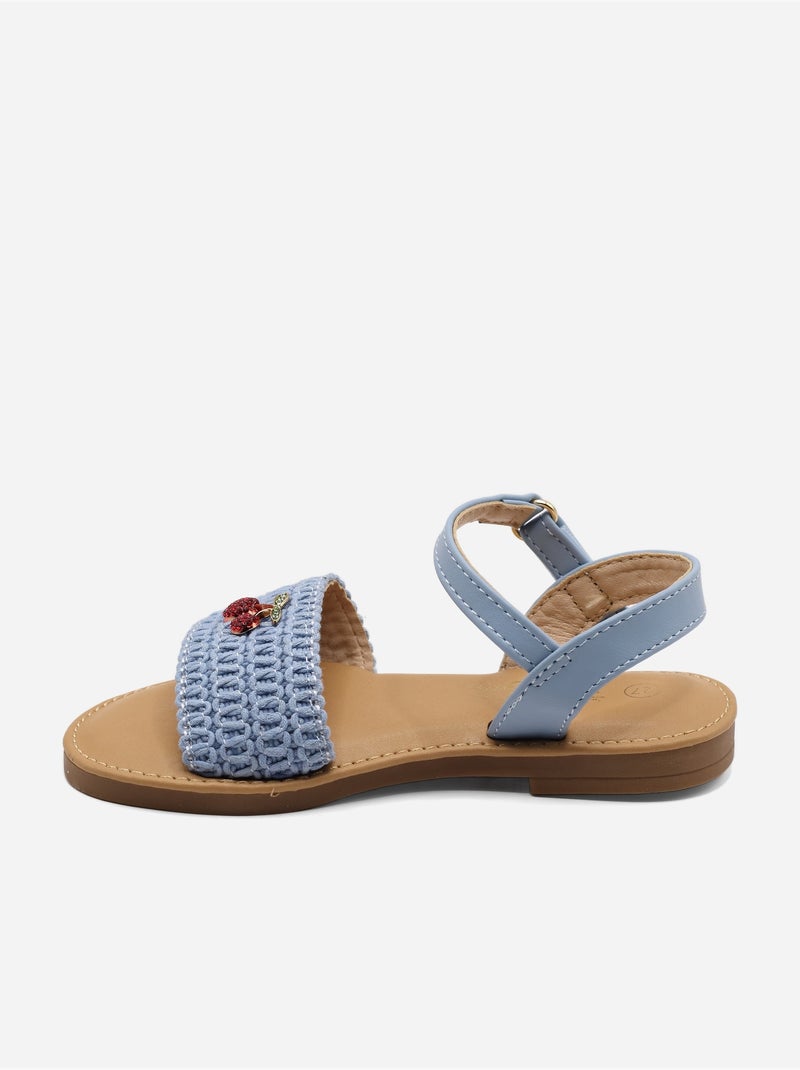 Sandalia para ponerse - Doremi Azul - Kiabi
