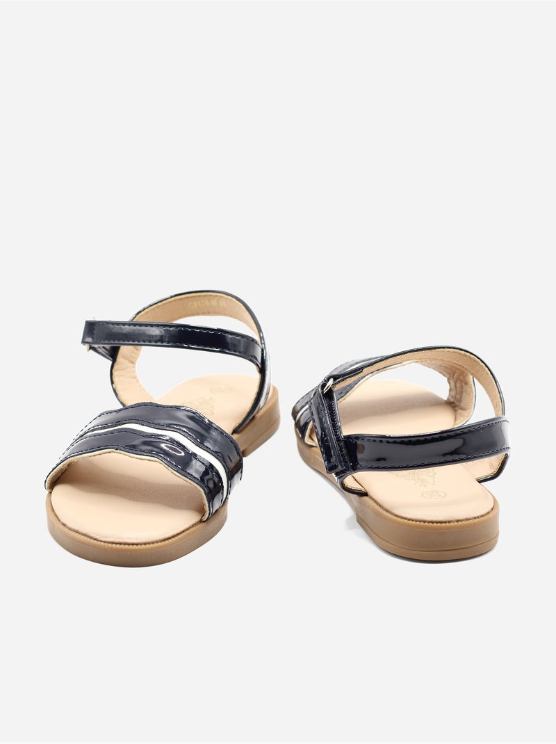 Sandalia para ponerse - Doremi Azul oscuro - Kiabi