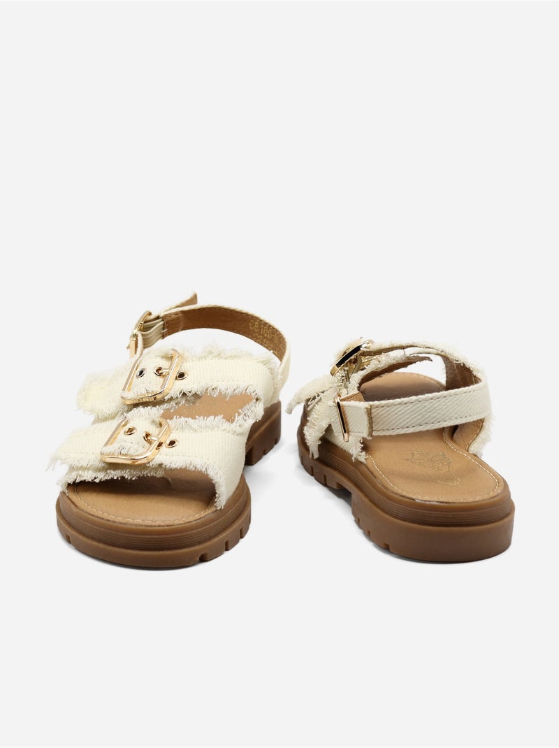 Sandalia para ponerse - Doremi Beige - Kiabi