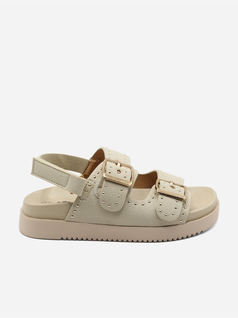 Sandalia para ponerse - Doremi Beige - Kiabi