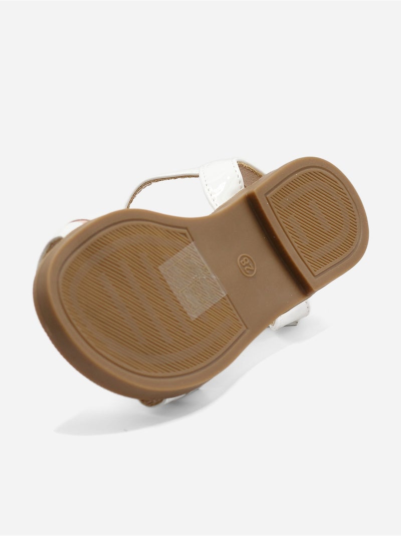 Sandalia para ponerse - Doremi Blanco - Kiabi