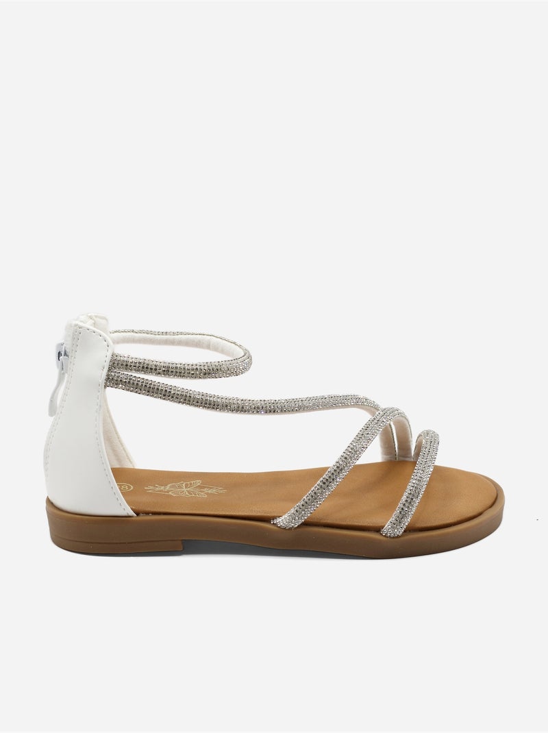 Sandalia para ponerse - Doremi Blanco - Kiabi