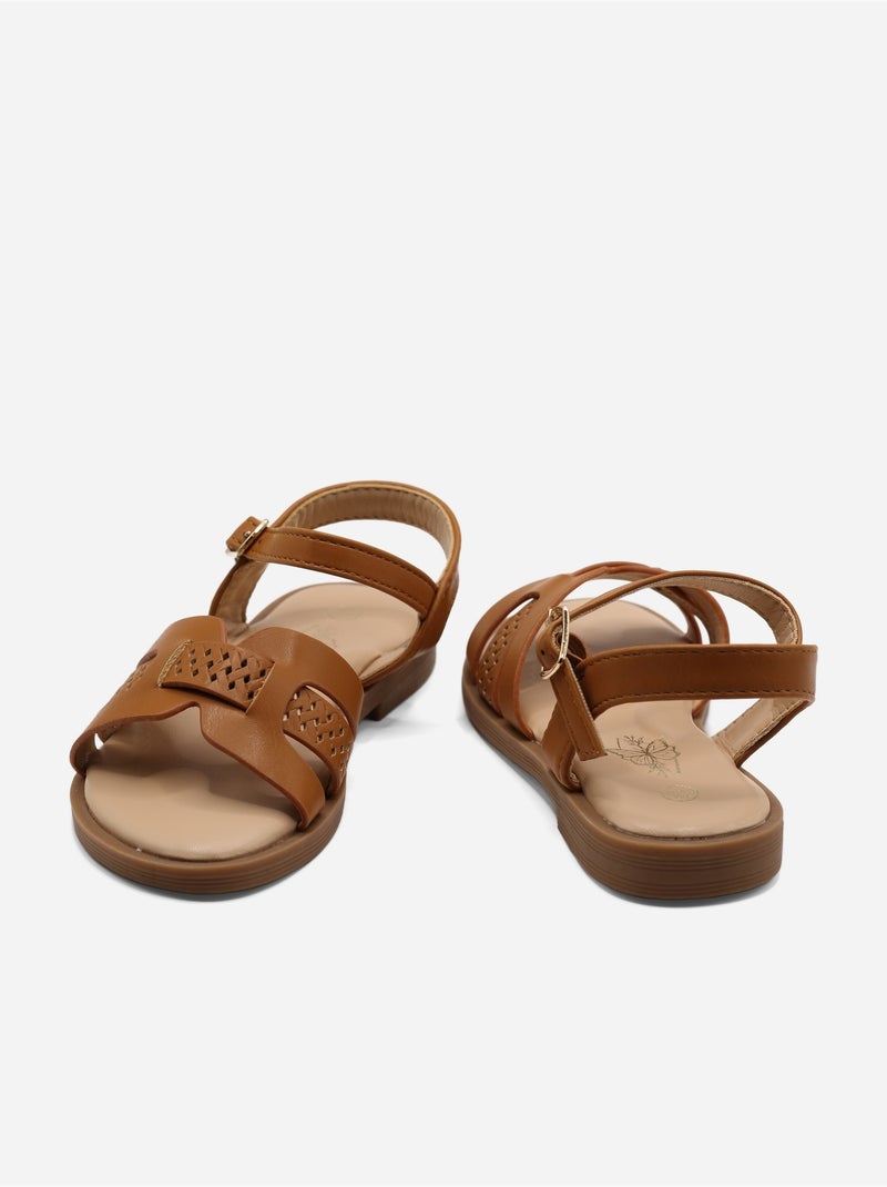 Sandalia para ponerse - Doremi Camel - Kiabi