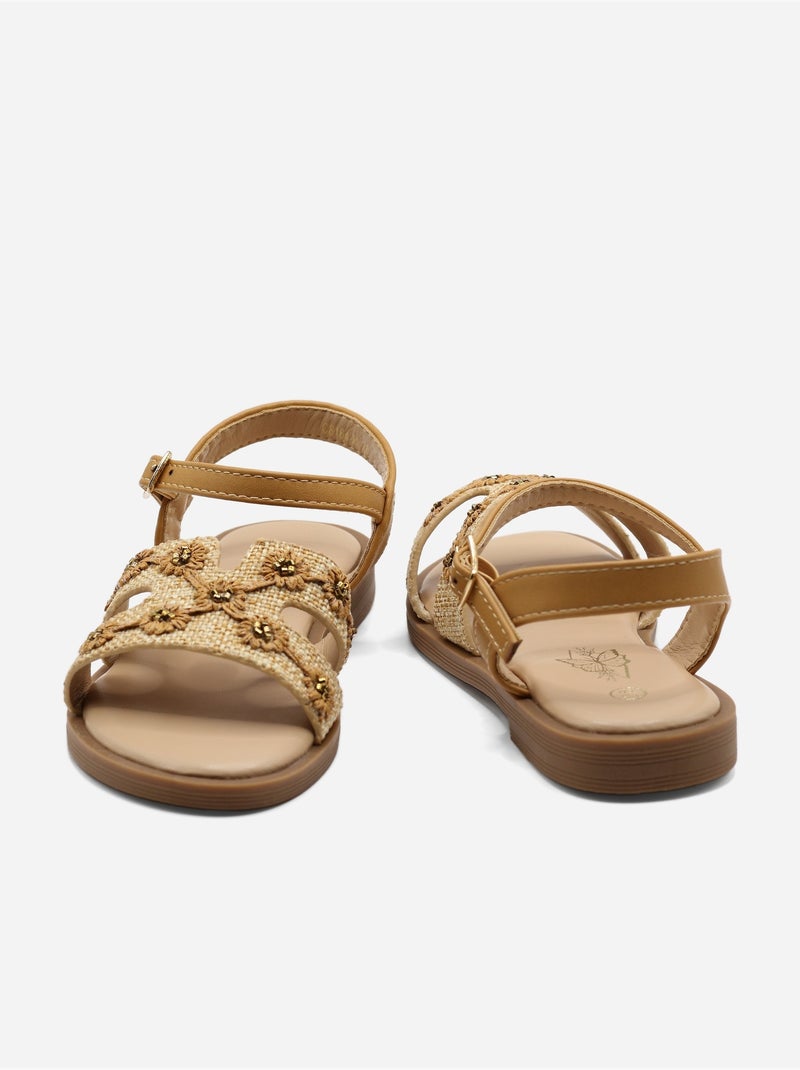 Sandalia para ponerse - Doremi Camel - Kiabi