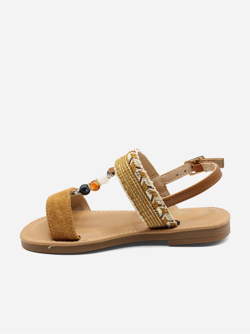 Sandalia para ponerse - Doremi Camel - Kiabi