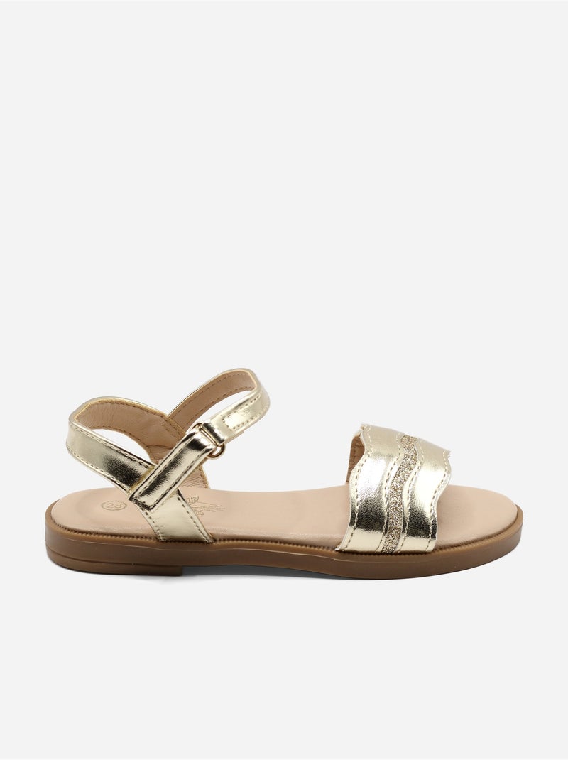 Sandalia para ponerse - Doremi Dorado/Oro - Kiabi