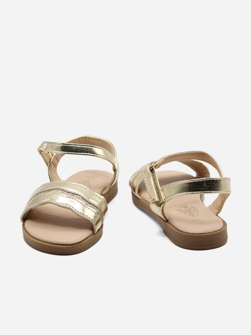 Sandalia para ponerse - Doremi Dorado/Oro - Kiabi
