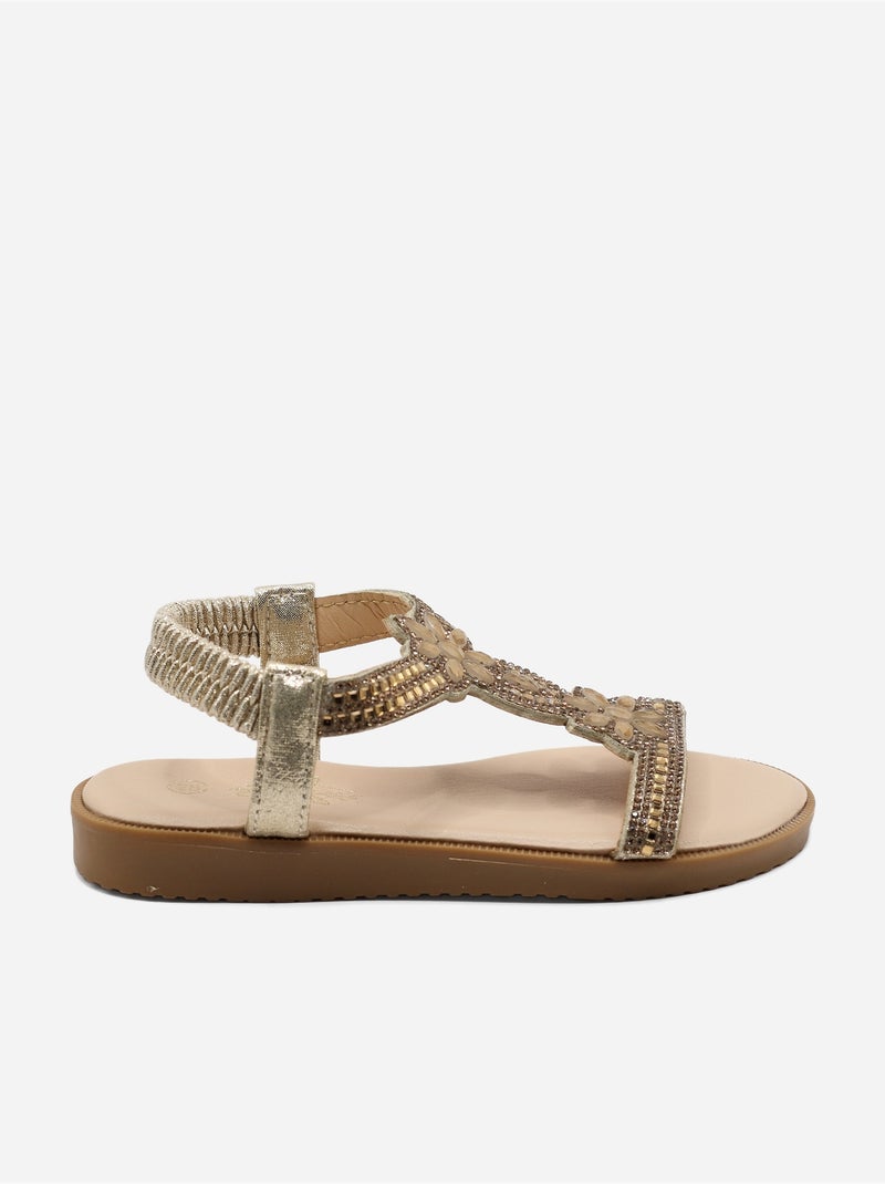 Sandalia para ponerse - Doremi Dorado/Oro - Kiabi