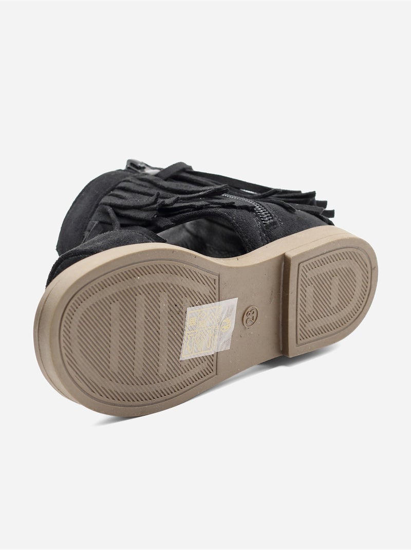 Sandalia para ponerse - Doremi Negro - Kiabi