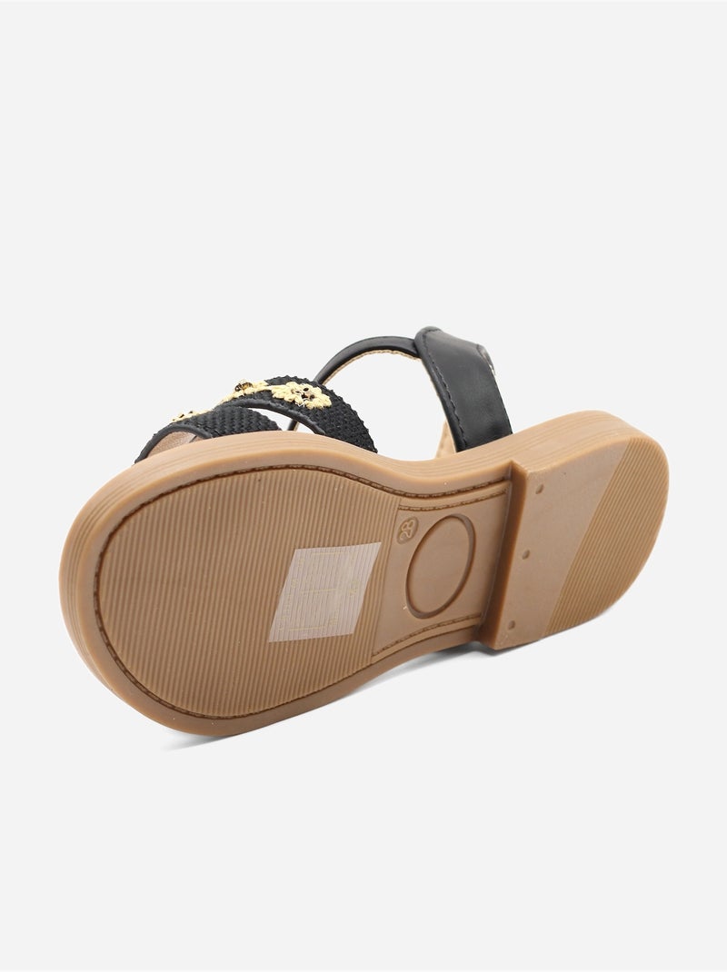 Sandalia para ponerse - Doremi Negro - Kiabi