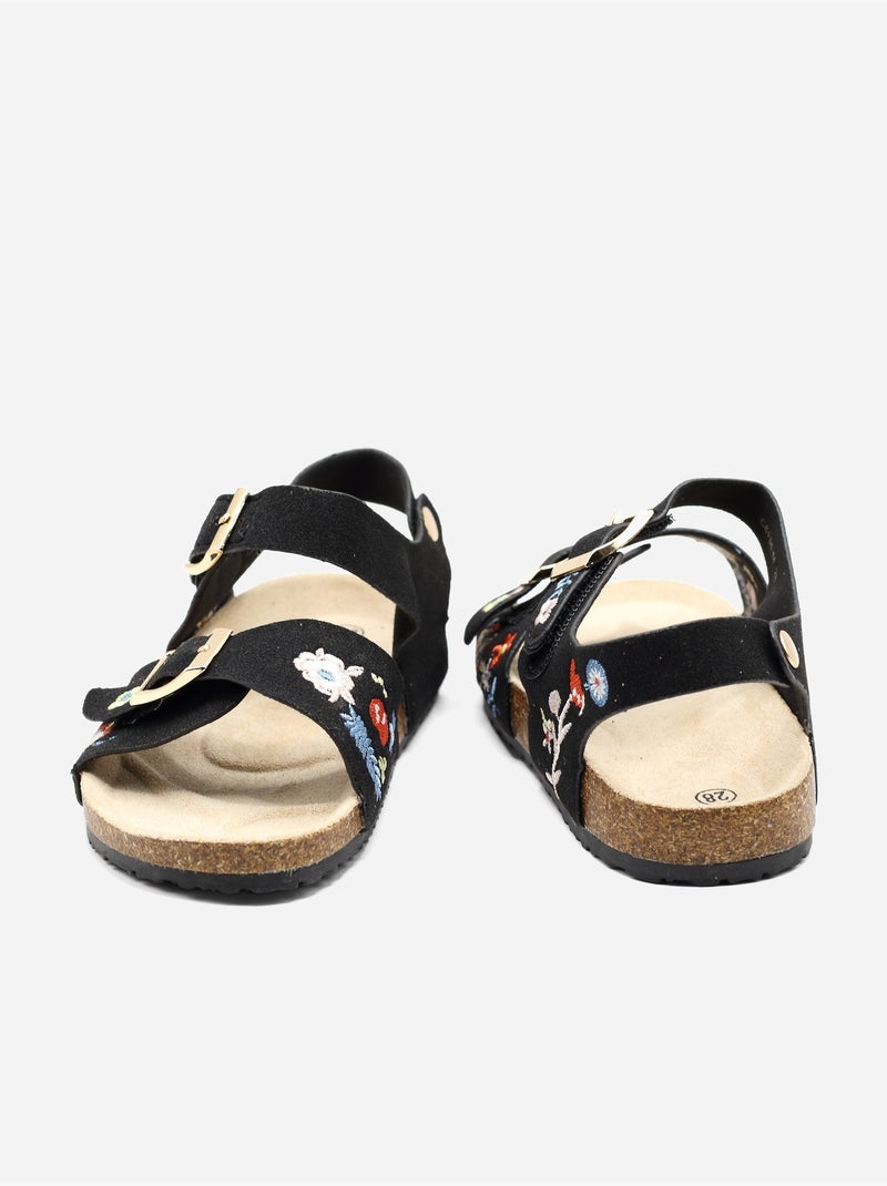 Sandalia para ponerse - Doremi Negro - Kiabi