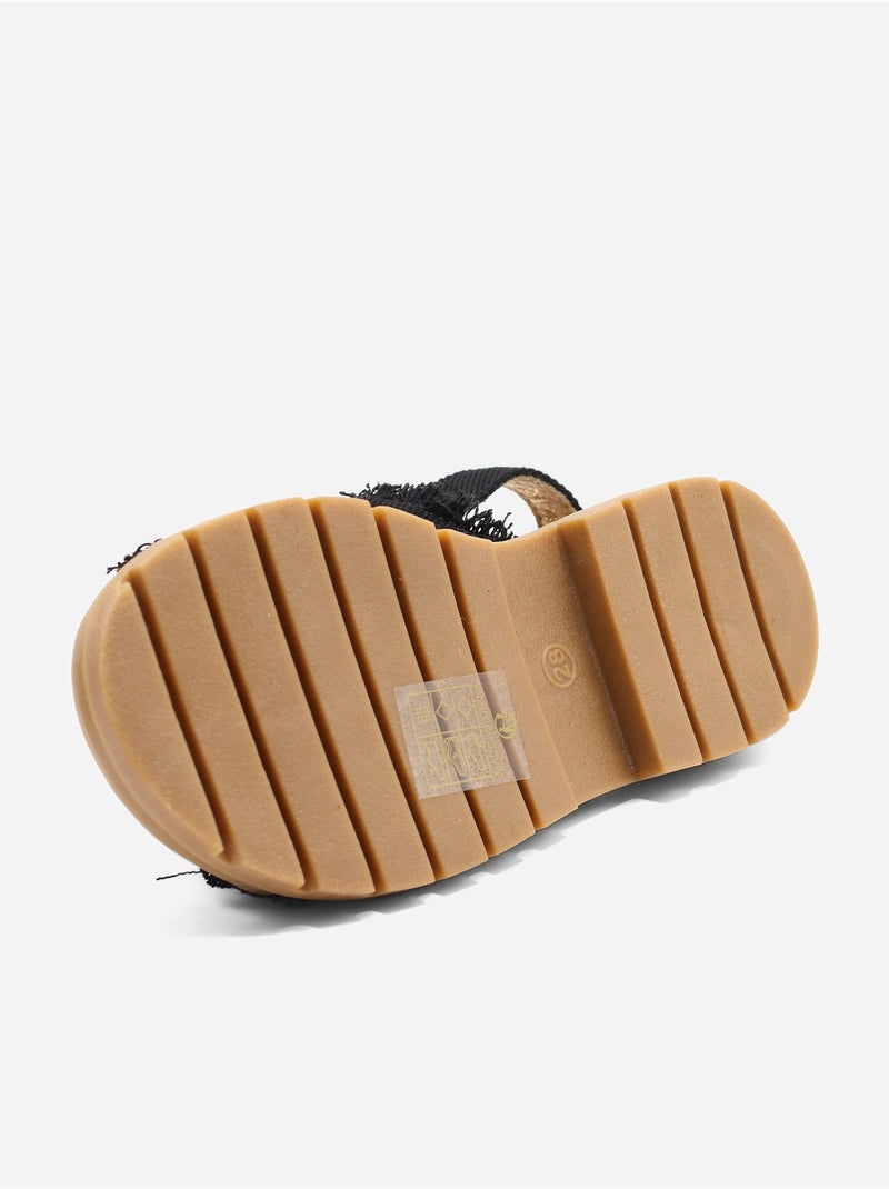 Sandalia para ponerse - Doremi Negro - Kiabi