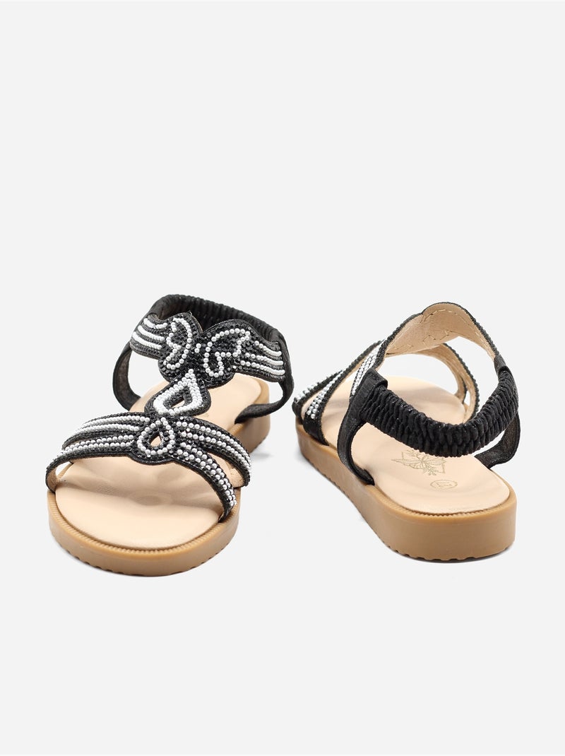 Sandalia para ponerse - Doremi Negro - Kiabi