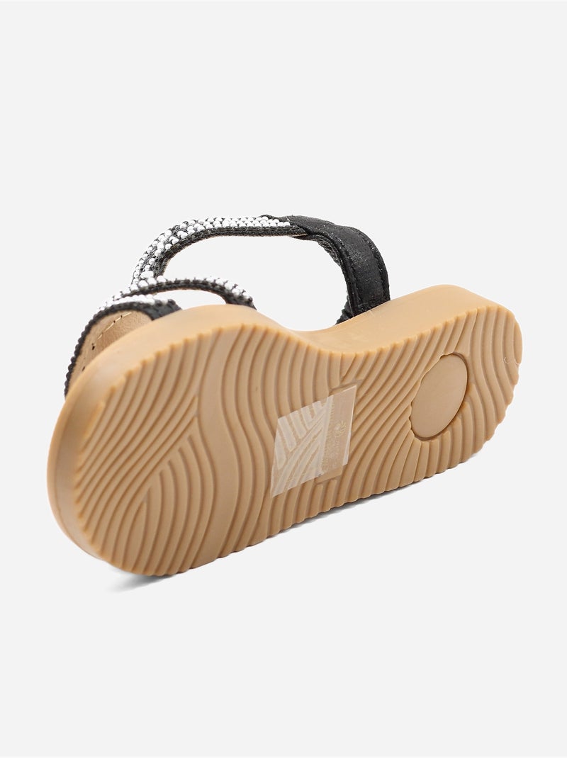 Sandalia para ponerse - Doremi Negro - Kiabi