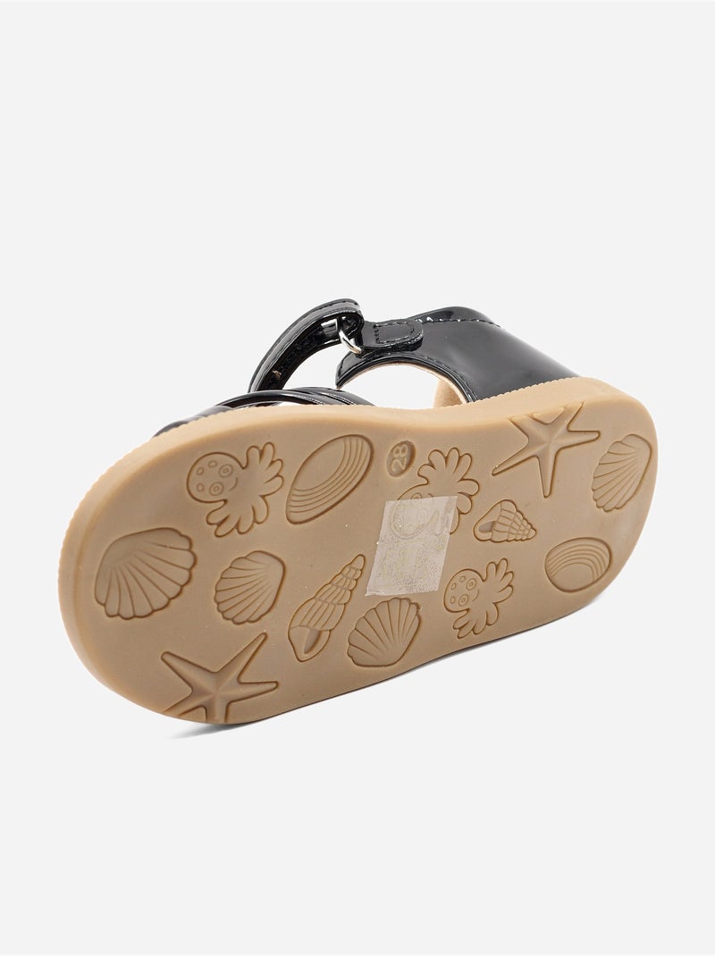 Sandalia para ponerse - Doremi Negro - Kiabi