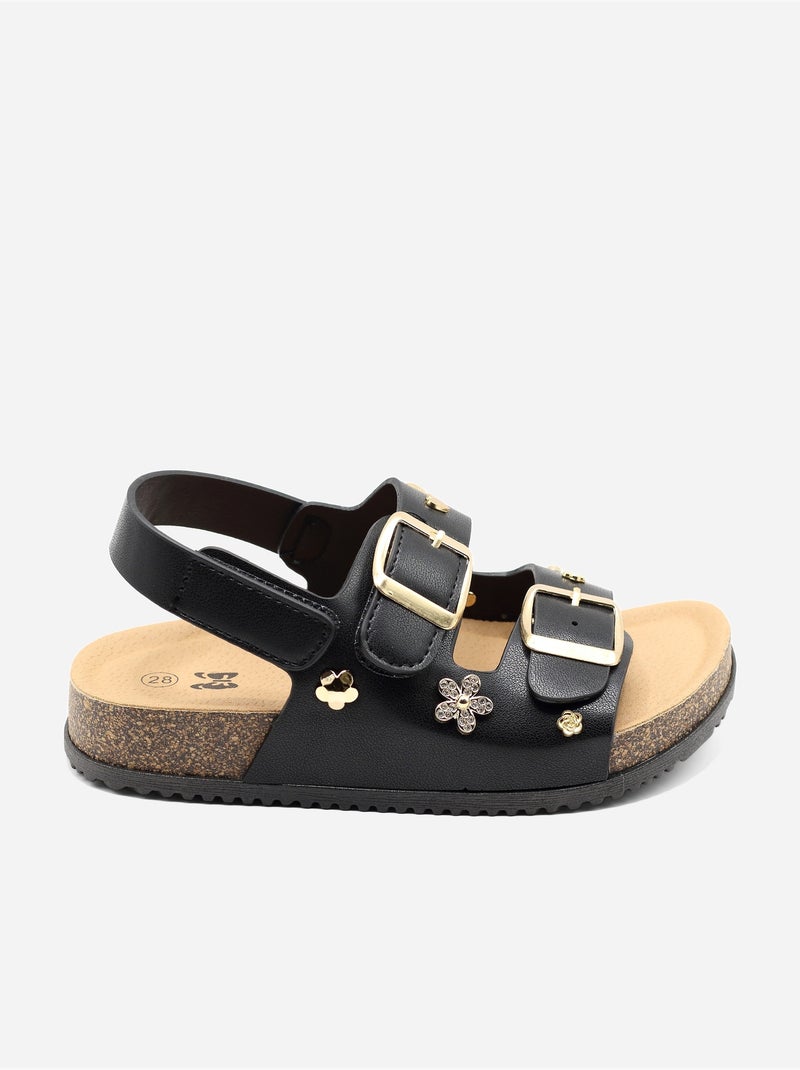 Sandalia para ponerse - Doremi Negro - Kiabi