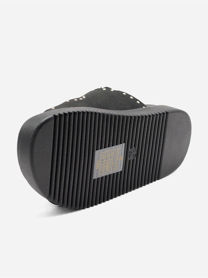 Sandalia para ponerse - Doremi Negro - Kiabi